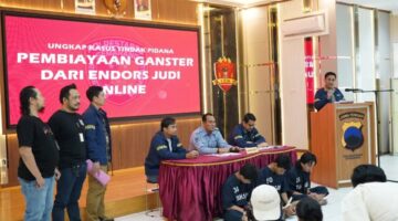 Polrestabes Semarang Bongkar Kejahatan Terorganisir, Judi Online Sebagai Seponsor Tawuran Gangster Di Semarang