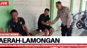 Anggota polsek modo Sebagai garda terdepan dalam kegiatan patroli dialogis presisi Diantaranya! Guna untuk memberikan Himbauan kamtibmas kepada warga.