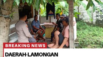 Anggota polsek Karangbinangun Giat sambang warga Dalam Rangka Patroli dialogis.