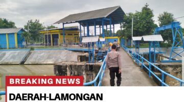 Anggota polsek Karangbinangun giat monitoring cek debit air dalam Rangka Guna untuk memberikan pelayanan terhadap masyarakat.