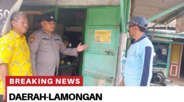 Polsek bluluk tingkatkan giat penempelan pamflet himbauan kamtibmas TTG Curanmor di wilayah hukum polsek bluluk.