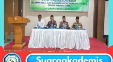 Pelantikan dan Pengukuhan Kelompok Kerja Guru Diniyah Takmiliyah (KKG-MDT) Provinsi Sumut