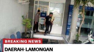 Anggota polsek glagah tingkatkan giat patroli obyek vital dengan sasaran perbankan di wilkum glagah.