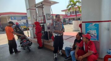 Petugas kepolisian sektor sukodadi tingkatkan giat patroli obyek vital di wilayah hukum polsek sukodadi.