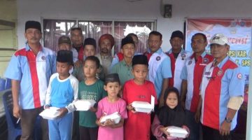 PC. F.SPTSI K.SPSI Kabupaten Deli Serdang Menggelar Konferensi Pers Sekaligus Jum’at Berkah Santuni Anak Yatim