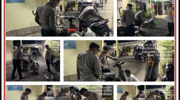 Giat Razia Cipkon Berantas Knalpot Brong Menjelang Pengesahan Warga Baru PSHT Di polsek brondong.