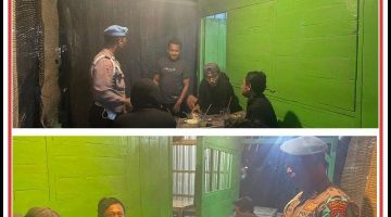 Polsek Sukorame melalui patroli dialogis sampaikan kepada pemuda stop judol, stop miras dan stop kalpot brong.