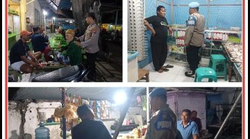 Polsek brondong Berkomitmen Melalui patroli kota presisi Berikan Himbauan kamtibmas.