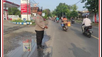 “Polsek brondong lakukan patroli kota presisi pengaturan lalu lintas diwilayah polsek brondong “