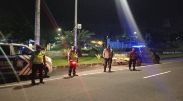 Beri Rasa Aman Ditengah Masyarakat, Polresta Deli Serdang Gelar Patroli Rutin Malam Hari