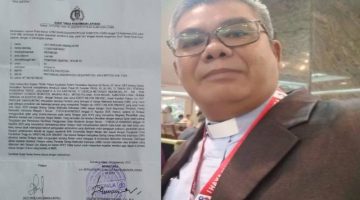 Diduga Menggunakan Sarjana MPd palsu Seorang Bishop Gereja Methodist Indonesia (GMI) Berinisial KWS Resmi Dilaporkan ke Poldasu