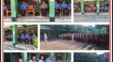 “Polsek Kedungpring giat Upacara Hari Kesaktian pancasila di Halaman SMA Persatuan Kedungpring “