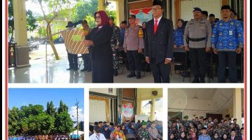 “KEGIATAN UPACARA MEMPERINGATI HARI KESAKTIAN PANCASILA DI LAPANGAN KECAMATAN BRONDONG.”