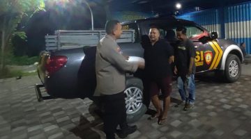 “Polsek sukodadi, polres lamongan, giat patroli kota presisi dialogis untuk memberikan himbauan kamtibmas kepada warga “