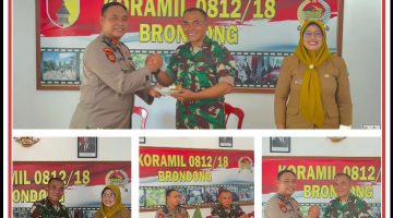“KEGIATAN FORKOPIMCAM KEC. BRONDONG MENGHADIRI TASYAKURAN HUT TNI KE-80 DI MAKO KORAMIL BRONDONG”