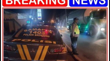 “Polsek brondong, patroli blue light tengah malam dengan mobil 1403 Samapta untuk Antisipasi, Perguruan silat dan balap liar”