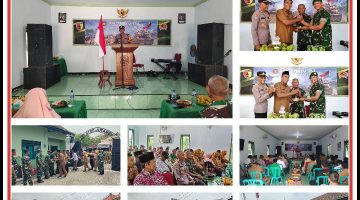 “KEGIATAN KAPOLSEK BLULUK BERSAMA FORKOPIMCAM BLULUK MELAKSANAKAN TASYAKURAN HARI ULANG TAHUN TNI KE 80 TAHUN 2025 DI KORAMIL 0812 / 07 BLULUK KEC. BLULUK KAB. LAMONGAN”
