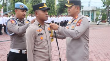 Kapolres Aceh Timur Kukuhkan Pamapta Sebagai Perwira Penanggung Jawab Pelayanan Terpadu
