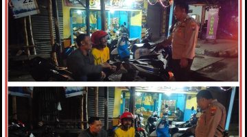 “Anggota polsek Sukodadi Berikan rasa aman kepada warga, Antara lain patroli dialogis untuk memberikan himbauan kamtibmas kepada warga “