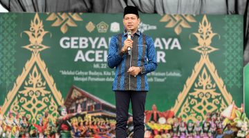 Wabup Aceh Timur T. Zainal Abidin : Gadoeh Aneuk Meupat Jeurat, Gadoeh Adat dan Budaya Pat Tamita