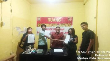 Sukses Melaksanakan Restoratif Justice, Praktisi Hukum Kota Medan Taufik Tanjung Apresiasi Kinerja Kepolisian Sektor Belawan