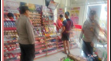 Polsek Kedungpring gelar patroli obvit ciptakan keamanan wilayah yang aman dan kondusif.