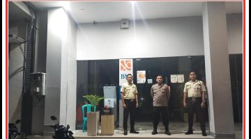 Polsek sukodadi gelar patroli ke tempat obyek vital.