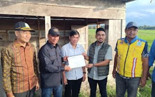 Muhammad Syuhada Anggota DPRK Aceh Timur Fraksi PKB Kawal Perbaikan Jalan Peunaron Melalui HRD