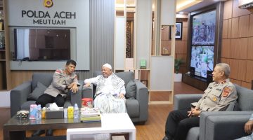 Sinergi Ulama dengan Kepolisian, Abu Paya Pasi Audiensi dengan Kapolda Aceh