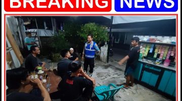 Polsek Sukodadi lakukan kegiatan cangkrukan kamtibmas untuk memberikan aspirasi kepada warga. 