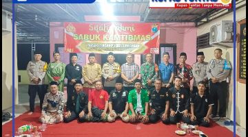 Kapolsek glagah, IPTU MIFTAHUL CHOIR, SH, melaksanakan kegiatan silaturahmi sabuk kamtibmas begini tegasnya. 