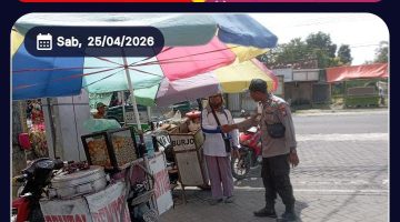 Polsek Modo gelar patroli dialogis untuk sampaikan pesan kamtibmas kepada warga secara humanis.. 