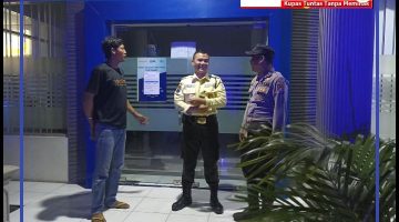 Polsek glagah patroli ke tempat objek vital ciptakan keamanan yang kondusif. 