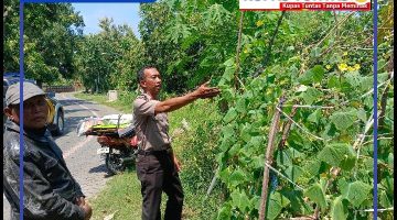 Polsek glagah patroli p2b dalam upaya komitmen nyata dalam mendukung program Asta Cita. 