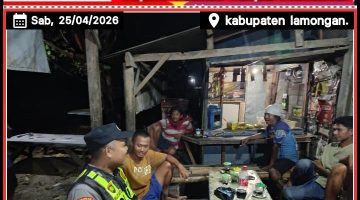 Polsek sambeng gelar patroli harkamtibmas malam untuk memberikan pelayanan terhadap masyarakat. 