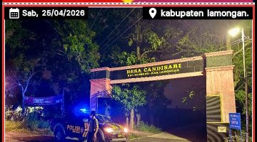 Polsek sambeng gelar patroli malam dengan mobil dinas 1402 samapta untuk antisipasi kejahatan. 