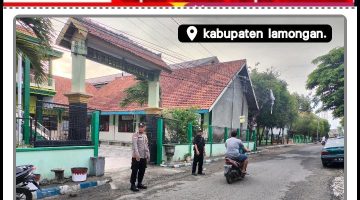 Polisi glagah gelar patroli lalu lintas pagi untuk berikan pelayanan terhadap masyarakat. 