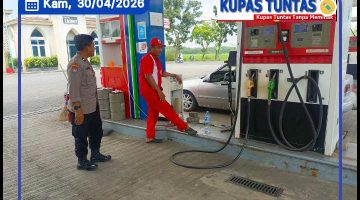 “MONITORING STOK BBM DISPBU 53.622.26 DESA KALEN DAN SPBU 54.622.29 DESA DRADAHBLUMBANG KEC. KEDUNGPRING KAB. LAMONGAN”