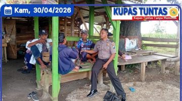 Polsek sambeng, Patroli p2b dalam upaya komitmen nyata polri Mendukung ketahanan pangan. 