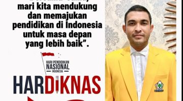 Aftahurriza Ucapkan Selamat Hardiknas 2026. Sambut Hardiknas 2026 Anggota DPRK