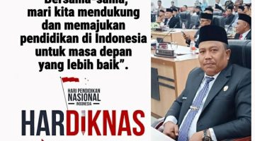 Sambut Hardiknas 2026 Mat Rais, S.E. Anggota DPRK Aceh Timur Fraksi Partai Nasdem Ucapan Apresiasi Kepada Seluruh Guru