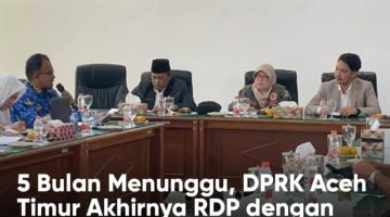 DPRK Aceh Timur RDP Dengan BNPB, Zulfahmi Sentil Data Tak Sinkron dan Ego Sektoral