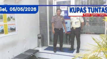 Polsek glagah berhasil ciptakan situasi keamanan wilayah yang aman dan kondusif, dengan patroli obyek vital. 