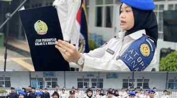 KOMITMEN TEGAS! Rutan Perempuan Medan Laksanakan Ikrar Pemasyarakatan Bersih